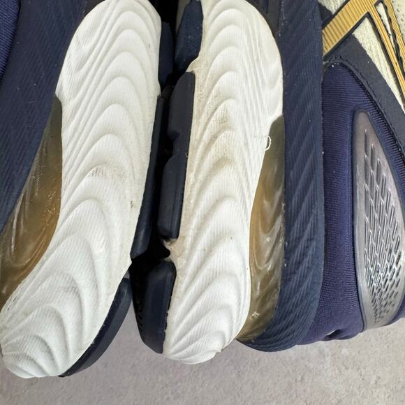 Asics Shoes Women's 10.5 Gel Nimbus 22 Running Walking Sneakers Blue Gold READ - Picture 12 of 16